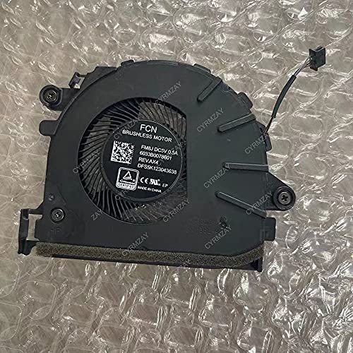 CYRMZAY laptop cpu Lüfter Kompatibel für HP HSN-I36C HSN-I36C-4 6033B0078601 FM8J DC5V 0.5A 6033B0078601 DFS5K123043638 CYRMZAY laptop cpu Lüfter Kompatibel für HP HSN-I36C HSN-I36C-4 6033B0078601 FM8J DC5V 0.5A 6033B0078601 DFS5K123043638 von CYRMZAY