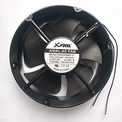 Kompatibel für XFAN RAH2260B1-C 220-240v 0.25 0.26A 2-Draht heat-resistant high temperature Lüfter von CYRMZAY
