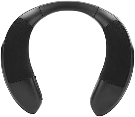 CYSFETENA 3D Stereo Sound Nackenkopfhörer Bluetooth,Tragbarer Kabellose Nackenlautsprecher mit Freisprechfunktion,Ergonomisches Nacken Lautsprecher für Zuhause Outdoor Sport Reisen von CYSFETENA