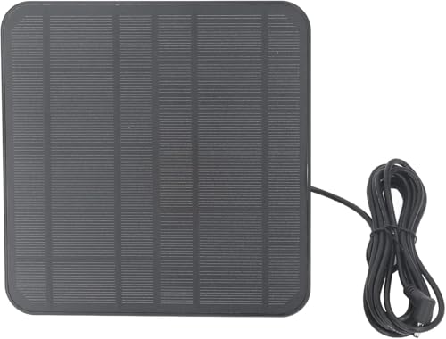 CYSFETENA 6V Solarpanel Kamera Ladegerät, Solar Ladegerät 12w Panel mit 360 Grad Drehbarer Halterung, IP65 Wasserdichtes Monokristallines Solarpanel für überwachungskamera CYSFETENA 6V Solarpanel Kamera Ladegerät, Solar Ladegerät 12w Panel mit 360 Grad Drehbarer Halterung, IP65 Wasserdichtes Monokristallines Solarpanel für überwachungskamera von CYSFETENA