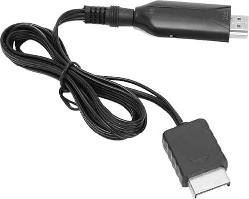 CYSFETENA High Definition Multimedia Ps1 HDMI Adapter, Image Clear HDMI-Adapter Plug and Play, Kompakter und Tragbarer Ps1 Kabel mit Netzkabel CYSFETENA High Definition Multimedia Ps1 HDMI Adapter, Image Clear HDMI-Adapter Plug and Play, Kompakter und Tragbarer Ps1 Kabel mit Netzkabel von CYSFETENA