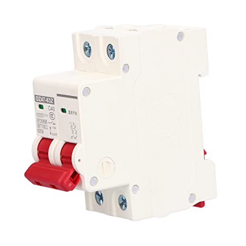CYTGOUPER DC Miniatur Leistungsschalter 40A 1000V,2P Solar PV Trennschalter Isolator für Photovoltaikanlagen, DIN Schienenmontage DC Sicherungsautomat für Solaranlagen DC-Systeme CYTGOUPER DC Miniatur Leistungsschalter 40A 1000V,2P Solar PV Trennschalter Isolator für Photovoltaikanlagen, DIN Schienenmontage DC Sicherungsautomat für Solaranlagen DC-Systeme von CYTGOUPER