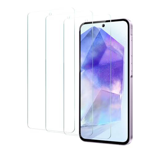 CYYAGE für Samsung Galaxy A55/A35 Schutzfolie, 3 Stück Displayschutzfolie Folie HD Transparent 9H Härte Screen Protector Kratzfest Bläschenfrei CYYAGE für Samsung Galaxy A55/A35 Schutzfolie, 3 Stück Displayschutzfolie Folie HD Transparent 9H Härte Screen Protector Kratzfest Bläschenfrei von CYYAGE
