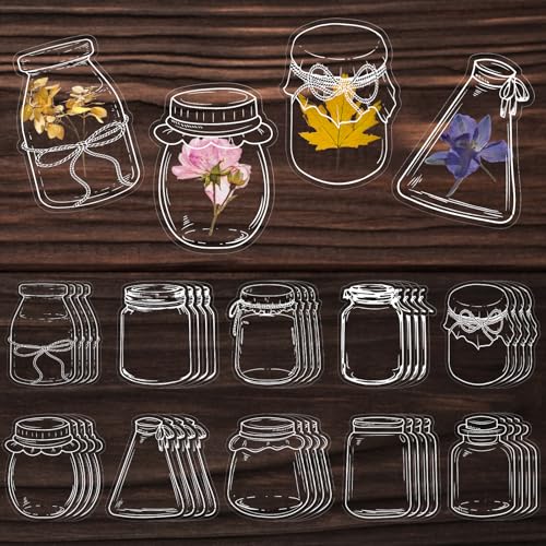 40Stks Transparentes DIY Getrocknete Blumen-Lesezeichen, Pflanzen Proben Wunschflaschen Lesezeichen, Klare Glaswaren Aufkleber Bookmark mit Pinzette, DIY Homemade Blumen Lesezeichen für Kinder Basteln 40Stks Transparentes DIY Getrocknete Blumen-Lesezeichen, Pflanzen Proben Wunschflaschen Lesezeichen, Klare Glaswaren Aufkleber Bookmark mit Pinzette, DIY Homemade Blumen Lesezeichen für Kinder Basteln von CYZBL