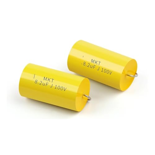 2Pcs MPT 100V Capacitor HIFI Axial Fever Crossover Coupling Frequency-Divided For Audio Capacitor Audiophile Speaker CZAOINCU(100V5.6UF) von CZAOINCU