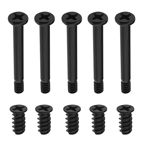 CZAYEFNH Schraubenkit ，80 Stück M5 x 30 mm Computer Gehäuse Lüfter Schrauben Kit PC Lüfterschrauben Computer Gehäuse Kühler Schrauben Komponenten von CZAYEFNH