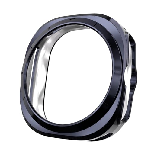 CZKE Schutzhülle für Samsung Galaxy Watch 7 Ultra, 47 mm, Smartwatch-Abdeckung, weiches TPU-Stoßdämpfer, Schutzhülle für Galaxy 7 Ultra, 47 mm, Zubehör (Hellgrau) von CZKE