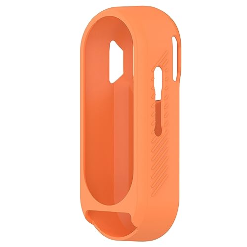 CZhkg Hülle Kompatibel mit Garmin Varia RCT715 Case,Kratzfest Stoßfest und Sturzsicher Silikon Cover GPS Bike Computer Tasche Schutzhülle Abdeckung Fall für Garmin Varia RCT715 Zubehör (orange) von CZhkg