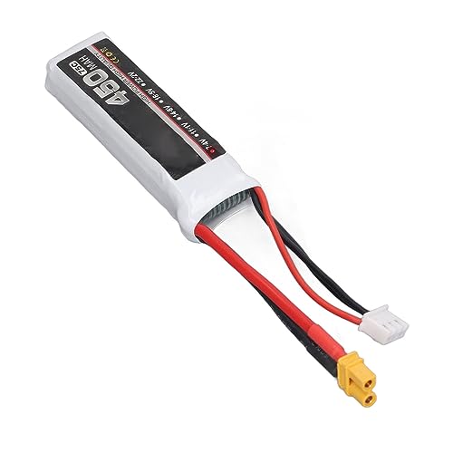 450mAh 75C Lithium -Batterie XT30 Hochvergrößerte Rennsport -Drohnen Lithiumbatterie für RC Flugzeugquadcopter Hubschrauber (2s) von CaCaCook