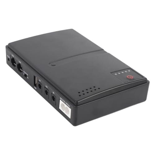 7200mAh Ununterbrochen Stromversorgungsbatterie Batterie, DC 5V 9V 12V, POE, LAN für Router Optical Modem MP3 MP4 Player, LED -Indikator, Kompaktes Design, ABS -Material (EU 7200mAh Ununterbrochen Stromversorgungsbatterie Batterie, DC 5V 9V 12V, POE, LAN für Router Optical Modem MP3 MP4 Player, LED -Indikator, Kompaktes Design, ABS -Material (EU von CaCaCook