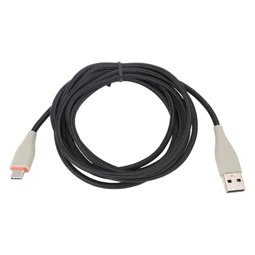 CaCaCook 2 M Länge des Kabelsersatzes von Kopfhörern mit Kristallklarem Sound für MMX150, Verlustfreie Kompatibel mit USB -Geräten (Grau) von CaCaCook