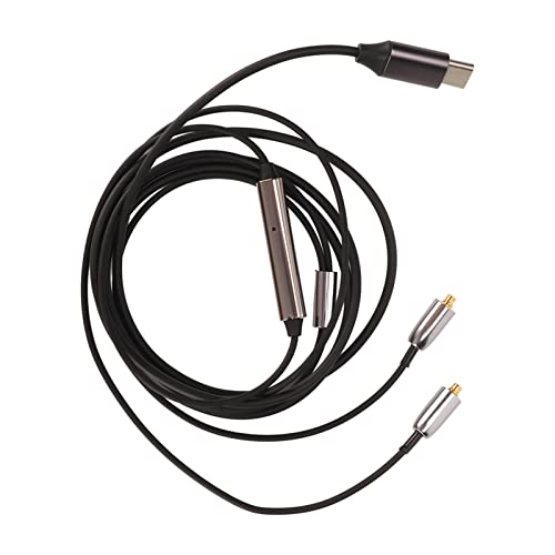 CaCaCook Typ C Bis MMCX Kopfhörerkabel Professionelles Sauerstoffkupfer -Kopfhörer -Kabel -Kabel für SE215 315 535 846 von CaCaCook