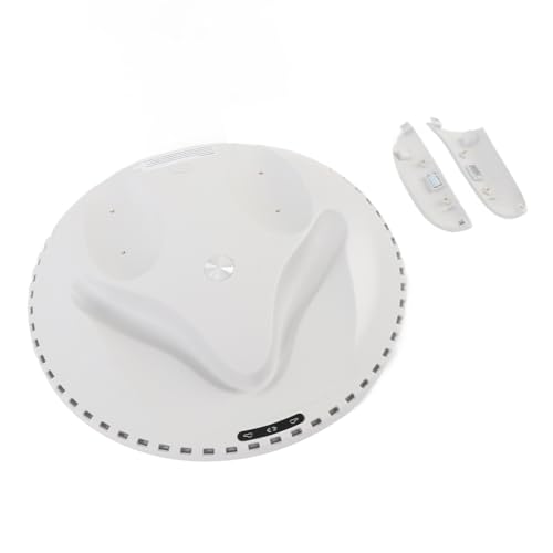 CaCaCook VR -Headset -Controller -Ladestation für 3S 3, 30W Schnellladeständer mit RGB -Licht, 2 Wiederaufladbaren Batterien (EU -Stecker) von CaCaCook