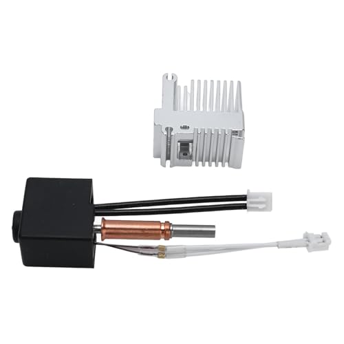 Hotend Kit Hot End Print Extruder mit Heizblock Kühlkörper Harts Tahl Düse Ersatz für 3D-Drucker (0,6 mm) von CaCaCook