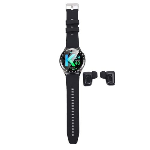 Smartwatch -Ohrhörer, Vollrunde IPS -Display, Mehrere Sportmodi, NFC, Wettervorhersage, Fernfoto. Genießen Sie Musik mit Einfachen Berührungssteuerungen Smartwatch -Ohrhörer, Vollrunde IPS -Display, Mehrere Sportmodi, NFC, Wettervorhersage, Fernfoto. Genießen Sie Musik mit Einfachen Berührungssteuerungen von CaCaCook
