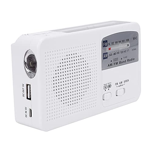 Solar Radio,Solarbetriebene Handkurbelfunk,Notfall Handkurbel Wetter Radio mit AM/FM,multifunktionale Notrettungs-Taschenlampe für Haushalt Ourdoor Überleben Stromausfälle Solar Radio,Solarbetriebene Handkurbelfunk,Notfall Handkurbel Wetter Radio mit AM/FM,multifunktionale Notrettungs-Taschenlampe für Haushalt Ourdoor Überleben Stromausfälle von CaCaCook