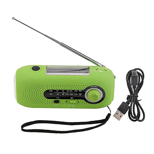 Solar Radio,Solarbetriebene Handkurbelfunk mit 1000mAh Wiederaufladbare Batterie,multifunktionale Notrettungs Taschenlampe with 5 LEDs Flashlight für Haushalt Ourdoor Überleben Stromausfälle Solar Radio,Solarbetriebene Handkurbelfunk mit 1000mAh Wiederaufladbare Batterie,multifunktionale Notrettungs Taschenlampe with 5 LEDs Flashlight für Haushalt Ourdoor Überleben Stromausfälle von CaCaCook