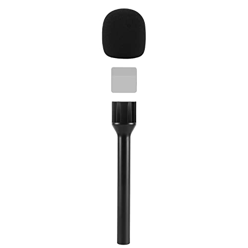 CaTeFo Mikrofon Interview Handle Interview GO Handheld Adapter mit Schaumstoff für RODE Wireless GO DJI Mic DJI Mic2 und andere kabellose Sender mit Cold Shoe StarRig-S CaTeFo Mikrofon Interview Handle Interview GO Handheld Adapter mit Schaumstoff für RODE Wireless GO DJI Mic DJI Mic2 und andere kabellose Sender mit Cold Shoe StarRig-S von CaTeFo