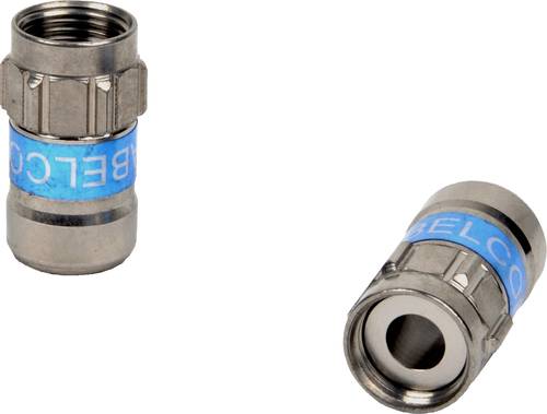 Cabelcon Connectors 99909636-02 F-Stecker Kompression, Wasserdicht Anschlüsse: F-Stecker 100St. von Cabelcon Connectors