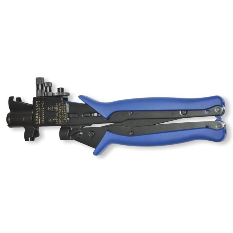 Cabelcon CX3 All Size F BNC IEC RG6/7/11/59 Kompressionszange von Cabelcon