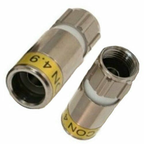 Cabelcon F-6-TD 4.9 TrueDrop - gelb - F-Stecker RG6 Compression Cabelcon F-6-TD 4.9 TrueDrop - gelb - F-Stecker RG6 Compression von Cabelcon