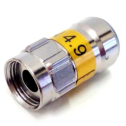 Cabelcon F-56 4.9 Self Install F-Kompressionsstecker gelb RG6 / 7 mm (1 Stk.) von Cabelcon