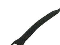 Klettband männlich 25 mm – Schwarz – (5 Meter) von Cabicon A/S
