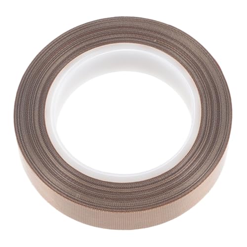 Cabilock 1 Rolle Teflonband Dichtband Essen abklebeband abdichtungsband Dichtstreifen Lebensmittelversiegelungs-Vakuumierer Bandbeutelversiegelung Vakuumband Klebebandverschluss für Beutel von Cabilock
