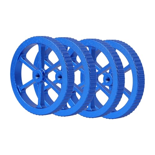 Cabilock 1 Satz 3d Drucker Schrauben Nivellieren Nivellierungsmuttern Für 3d-druckerbetten Nivellierungsschrauben Für 3d-druckerbett Nivellierschrauben Metall Blue von Cabilock