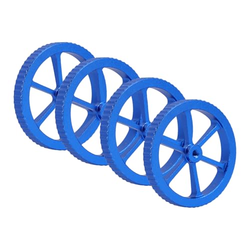 Cabilock 1 Satz 3d-druckerteile Nüsse Für 3d-drucker 3d Drucker Zubehör Nivellierungsmuttern Für 3d-druckerbetten Nivelliermuttern 3d Drucker Schrauben Blue Metall von Cabilock