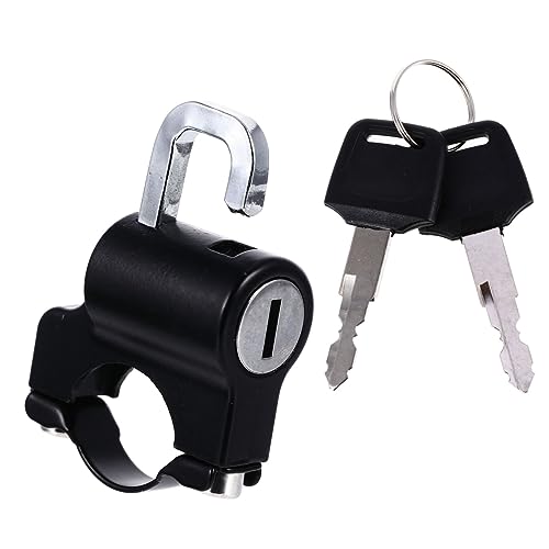 Cabilock 1 Satz Helmschloss Lenkerschloss Sperren Hohe Sicherheitsschloss Für Helmschlösser Lenkerhelm Leichtes Schloss E-bike Zubehör Diebstahlschutz Fahrrad Zinklegierung Schwarz Cabilock 1 Satz Helmschloss Lenkerschloss Sperren Hohe Sicherheitsschloss Für Helmschlösser Lenkerhelm Leichtes Schloss E-bike Zubehör Diebstahlschutz Fahrrad Zinklegierung Schwarz von Cabilock