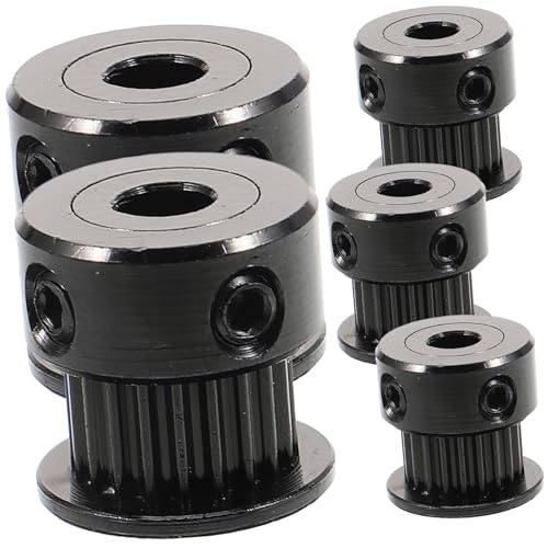 Cabilock 1 Satz Zubehör Für Den 3d-druck Maschine Riemenscheibe Rolle Zähne Synchronrad Zahnriemenrad 3d-druckerteile Spannfeder Aluminiumlegierung Black 5 Stück Cabilock 1 Satz Zubehör Für Den 3d-druck Maschine Riemenscheibe Rolle Zähne Synchronrad Zahnriemenrad 3d-druckerteile Spannfeder Aluminiumlegierung Black 5 Stück von Cabilock