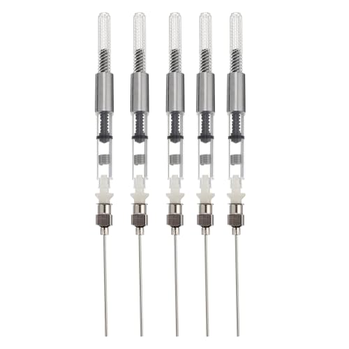 Cabilock 1 Set/5Pcs Brunnen Stift Tinte Füllstoff mit Abnehmbare Stumpfen Nadelspitze für Brunnen Stift von Cabilock