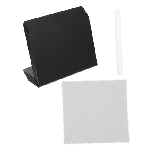 Cabilock 1 Setzen Sie Kleine Tafelbrettschild L Form Für Lebensmitteletiketten Party Buffet Meldung Tag Für Catering Supplies Tischschild Tafelstore Schilder von Cabilock