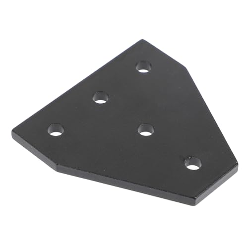 Cabilock 1 Stück 3d Drucker Zubehör Geformt Verbinden Zubehör Für 3d-drucker Einfacher Eckcode 3d-druckerteile Schwarz Aluminiumlegierung Cabilock 1 Stück 3d Drucker Zubehör Geformt Verbinden Zubehör Für 3d-drucker Einfacher Eckcode 3d-druckerteile Schwarz Aluminiumlegierung von Cabilock
