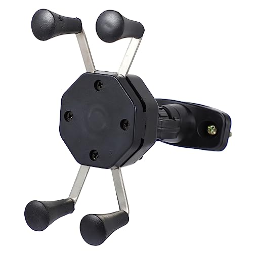 Cabilock 1 Stück Fahrrad telefonhalter Fahrrad Lenker Halter Dein Telefonhalter für Zelle montieren handyhalterung universeller Handyhalter Telefonhalterung Handyständer Nylon Schwarz von Cabilock