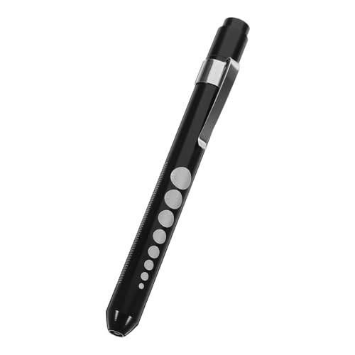 Cabilock 1 Stück LED Medizinische Stift Licht Stift Licht Taschenlampe LED Stift Licht Ärzte Stift Taschenlampe Ärzte Stift Elektrische Taschenlampe Schwarz Cabilock 1 Stück LED Medizinische Stift Licht Stift Licht Taschenlampe LED Stift Licht Ärzte Stift Taschenlampe Ärzte Stift Elektrische Taschenlampe Schwarz von Cabilock