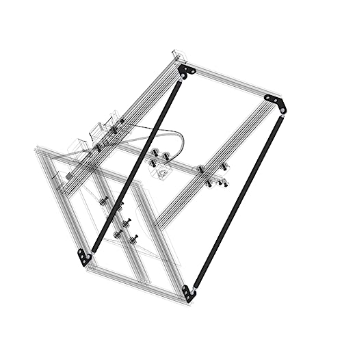 Cabilock 10 Rod Kits Vibration 3D Drucker Rod Kits 3D Drucker Zubehör Schwarz von Cabilock