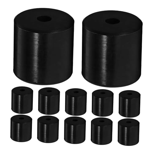 Cabilock 12 Stück Nivelliersäule Aus Silikon Bett Einstellbar Stand Steht 3d Drucker Zubehör Nivellierwerkzeug Für 3d-drucker Kieselgel Black Cabilock 12 Stück Nivelliersäule Aus Silikon Bett Einstellbar Stand Steht 3d Drucker Zubehör Nivellierwerkzeug Für 3d-drucker Kieselgel Black von Cabilock