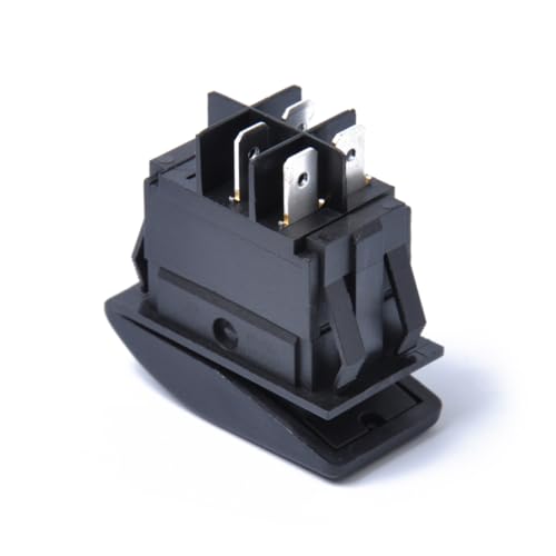 Cabilock 12V Boot Druckknopfschalter Mit Licht Grün Wasserdichter Kippschalter Für Fahrzeuge Boote Und Wasserdispenser Langlebig Und Einfach Zu Installieren von Cabilock