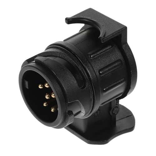 Cabilock 13 Anhänger -Sockel -Kombination Anhängerkupplung Konverter Abschleppen Reiseadapter 7-poliger Anhängerstecker LKW-Traktionsadapter Kunststoff Black Cabilock 13 Anhänger -Sockel -Kombination Anhängerkupplung Konverter Abschleppen Reiseadapter 7-poliger Anhängerstecker LKW-Traktionsadapter Kunststoff Black von Cabilock