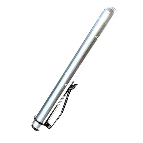 Cabilock 1Pc LED Medizinische Stift Licht LED Stift Licht Ärzte Stift Taschenlampe Ärzte Stift Elektrische Taschenlampe Silber Cabilock 1Pc LED Medizinische Stift Licht LED Stift Licht Ärzte Stift Taschenlampe Ärzte Stift Elektrische Taschenlampe Silber von Cabilock