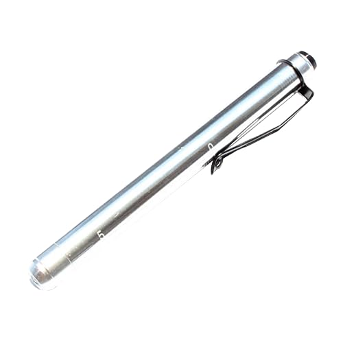 Cabilock 1Pc LED Medizinische Stift Licht LED Stift Licht Ärzte Stift Taschenlampe Ärzte Stift Elektrische Taschenlampe Silber Cabilock 1Pc LED Medizinische Stift Licht LED Stift Licht Ärzte Stift Taschenlampe Ärzte Stift Elektrische Taschenlampe Silber von Cabilock