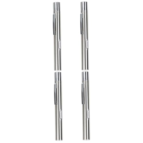 Cabilock 2 Sätze Medizinische Taschenlampe Stiftlicht Taschenlampe Stift Taschenlampe Led-stiftlicht Led-taschenlampe Medizinisches Stiftlicht Silber Metall 2 Stück * 2 Cabilock 2 Sätze Medizinische Taschenlampe Stiftlicht Taschenlampe Stift Taschenlampe Led-stiftlicht Led-taschenlampe Medizinisches Stiftlicht Silber Metall 2 Stück * 2 von Cabilock