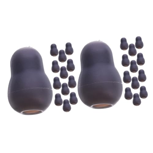 Cabilock 2 Sätze Ohrstöpsel Tipps Ohrhörer Membran Ohrstöpsel Zum Schlafen Spitze Ersatz-ohrstöpsel Für Weichdichtende Ohrstöpsel Teile Zubehör Pvc Grau 10 Paare * 2 Cabilock 2 Sätze Ohrstöpsel Tipps Ohrhörer Membran Ohrstöpsel Zum Schlafen Spitze Ersatz-ohrstöpsel Für Weichdichtende Ohrstöpsel Teile Zubehör Pvc Grau 10 Paare * 2 von Cabilock