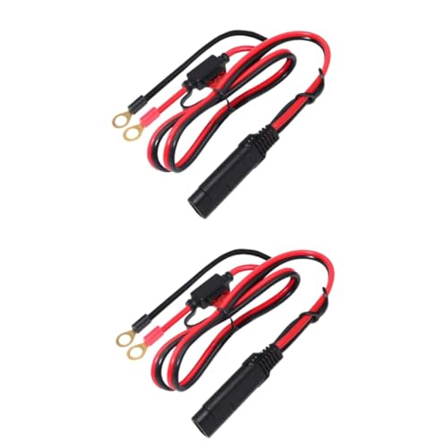 Cabilock 2 Stck. Batterieverlängerungskabel Ö Reparatur Stoßverbinder Wie Verlängerungskabel Siehe Stecker Siehe Kabelbaum Sae Adapterkabel Siehe Anschlusskabel Schwarz Cabilock 2 Stck. Batterieverlängerungskabel Ö Reparatur Stoßverbinder Wie Verlängerungskabel Siehe Stecker Siehe Kabelbaum Sae Adapterkabel Siehe Anschlusskabel Schwarz von Cabilock