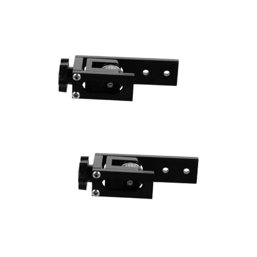 Cabilock 2 Stck. Dehnungsspanner Gürtel Synchronriemen Begradigen Riemenspanner 3d-druckerteil Spanner Ersetzen Spanner Für 3d Drucker X-achsen-spanner Aluminiumlegierung Black von Cabilock