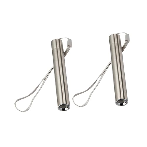 Cabilock 2 Stück Erkennungsstift tragbare Taschenlampen Sensor cooles Gadget Lichter Währungsdetektor deilcate erkennung taschenlampe Erkennungslampe kosmetischer Teststift Rostfreier Stahl Cabilock 2 Stück Erkennungsstift tragbare Taschenlampen Sensor cooles Gadget Lichter Währungsdetektor deilcate erkennung taschenlampe Erkennungslampe kosmetischer Teststift Rostfreier Stahl von Cabilock