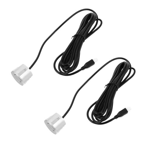 Cabilock 2 Stück Ultraschallsensor Einparkhilfe Sensor Backup-Radar Parksensor Vorne Parksensor Hinten Rückfahralarm Auto Sensoren Parksensoren Für Autos Silver PVC Cabilock 2 Stück Ultraschallsensor Einparkhilfe Sensor Backup-Radar Parksensor Vorne Parksensor Hinten Rückfahralarm Auto Sensoren Parksensoren Für Autos Silver PVC von Cabilock