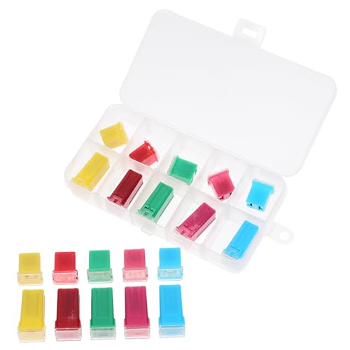 Cabilock 20 Stück Plastikbox Für Sicherungsbande Auto 20-a-sicherung Für Kraftfahrzeuge Sicherungssatz Bausatz Klein Im Einklang 30 Ampere Sicherung Zinklegierung Cabilock 20 Stück Plastikbox Für Sicherungsbande Auto 20-a-sicherung Für Kraftfahrzeuge Sicherungssatz Bausatz Klein Im Einklang 30 Ampere Sicherung Zinklegierung von Cabilock
